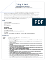 Resume Format - 123