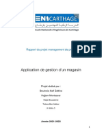 Application Gestion D'un Magasin