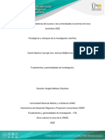 Fase 4 Paradigmas y Enfoques de La Investigación Científica PDF