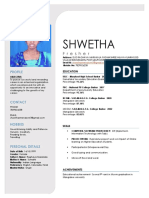 Shwetha CV New