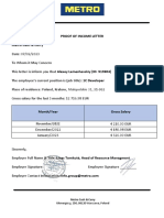 Proof of Income Letter - AlexeyLemeshevskiy PDF