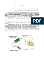 A Simple Circuit A Fact Sheet 2