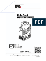 User Manual RoboSpot MotionCamera