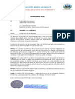 Informe A Direccion Distrital.