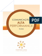 Apostila Comunicação de Alta Performance Março 2018 PDF