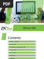 Zkteco SDK