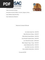 Trabajo Exposición Fuentes Del Derecho PDF