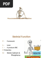 Week 16 - Musculoskeletal Disease in Children