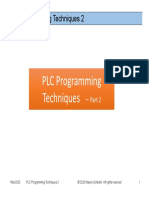 PLC Programming Techniques - Part 2