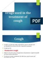 Drugs Used in The Treatment of Cough