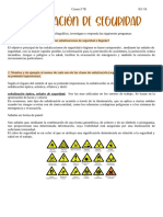 Actividades S.e.H Señalización de Seguridad y Codigo de Color