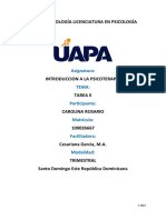 Tarea 2 Introduccion A La Psicoterapia