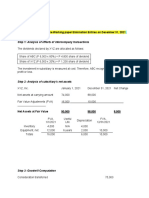 FABULAR Intercompany Dividends