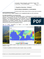 1o ANO QUARENTENA 6 Mapas Topográficos e Curvas de Nivel