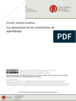 2018 - JPFD - Gonzalez - Gonzalez Trayectorias Formacion Docente