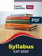 CAT Syllabus File