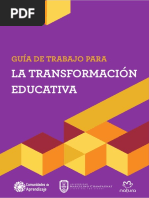 Guia de Trabajo para La Transformación PDF