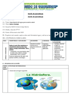 Ciencia 28-03-Importancia Del Agua