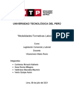 T.F - Modalidades Formativas