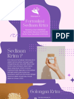 Presentasi Klompok IV Sediaan Krim