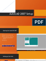 AutoCAD 2007 Setup