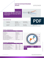 Datasheet 510 2 Pair 24 Awg Overall Foil Braid Shielded Cable For Eia Rs 232422