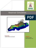 تقرير محاكاة PDF