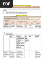 PLANIFICACIÓN Lenguaje