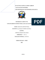 Informe de Geologia Estructural