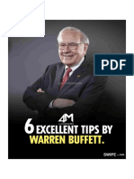 6 Excellent Tips by Warren Buffett