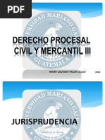 Procesal Civil y Mercantil Unificado