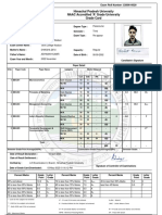 Marksheet UG