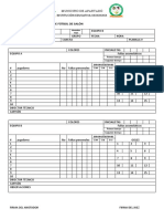 Planilla Ajustada de Juego de Futbol de