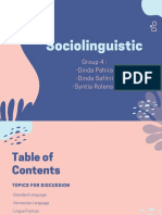 Socio Linguistic PDF