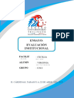 Evaluacion Institucional