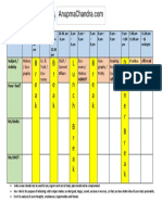 Daily Timetable Updated