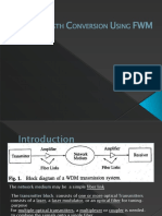 Wavelength Conversion Using FWM