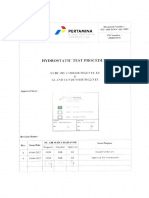 Hydrotest Procedure