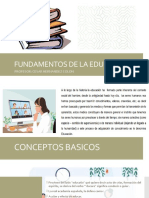 Fundamentos de Educacion Social