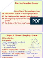 Chapter 8 Discrete (Sampling) System