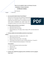 Lembaran Kerja Pemberian Terapi Oksigen PDF