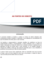 2º Bloco - Fontes Do Direito