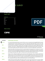 CBRE Cap Rate Survey August 2011