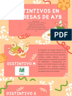 Distintivos en Empresas de AyB