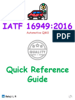 IATF 16949-2016 Quick Reference Guide