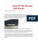 Russian's Submarine Kursk Sinking Issue