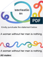 Punctuations