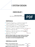 Lecture 9 - CMOS Delay I