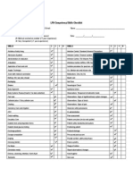 LPN Skills Checklist