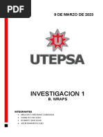 Investigacion 1: 9 de Marzo de 2023